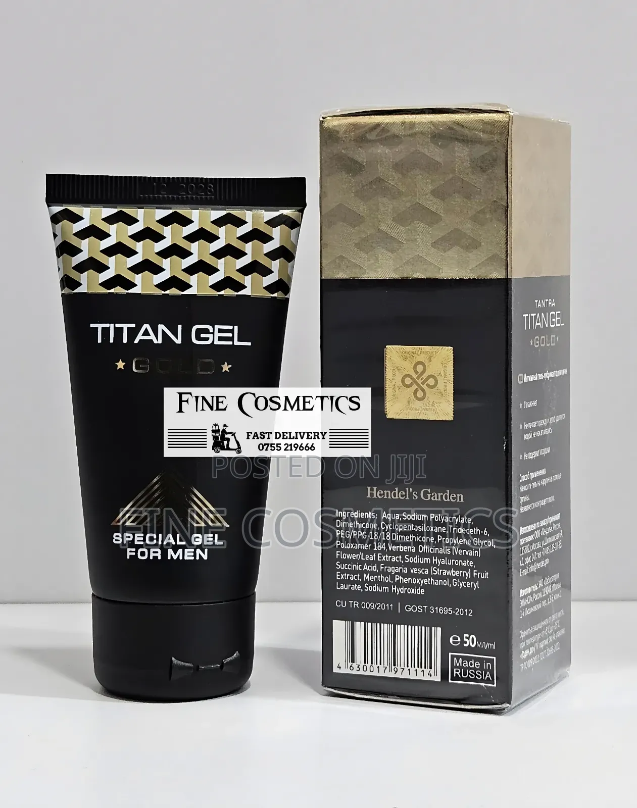 Wholesale Titan Gel Male Penis Enlargement for Men Maxi Size