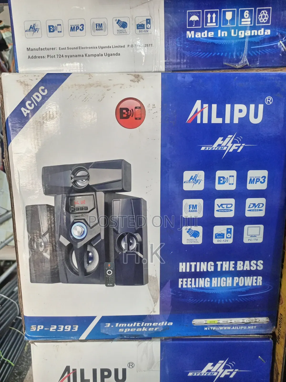 Ailipu Sp-2393 3.1 Multimedia Speaker System