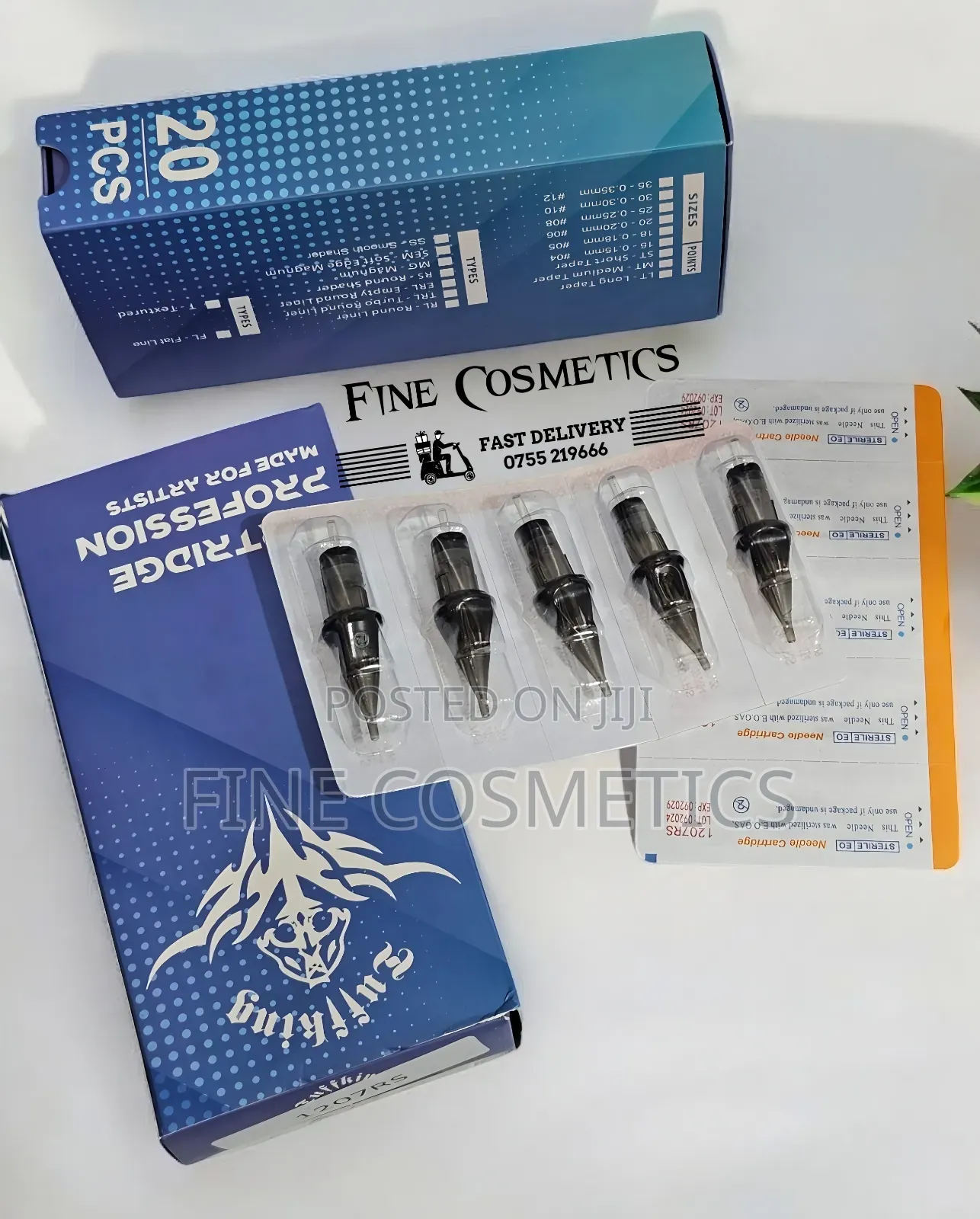 Tattoo Needles Pack of 20 Pieces | Microblading Cartridges
