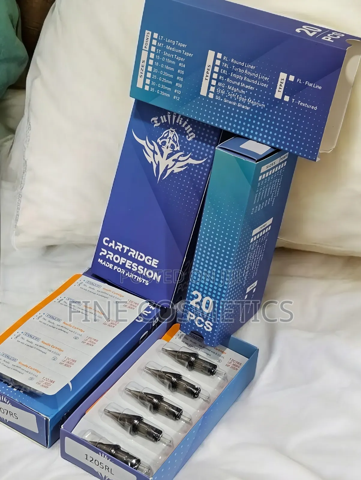 Tattoo Needles Pack of 20 Pieces | Microblading Cartridges
