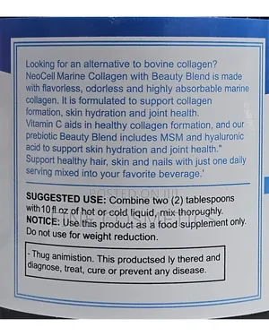 Neocell Marine Collagen With Beauty Blend Peptides Powder