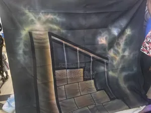 Black Studio Background.