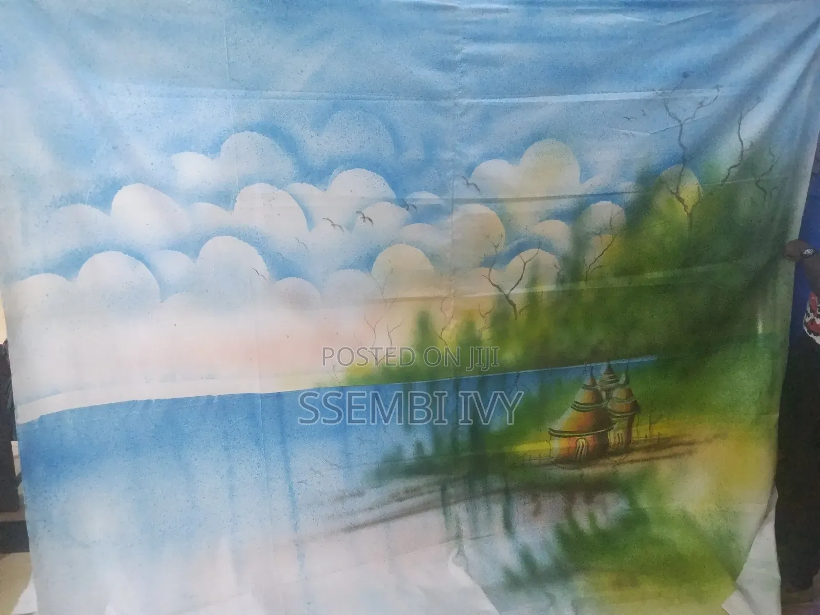 Light Blue Studio Background.