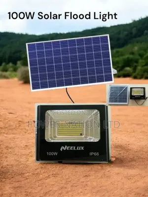 100w Neelux Solar Flood Light Moonlight