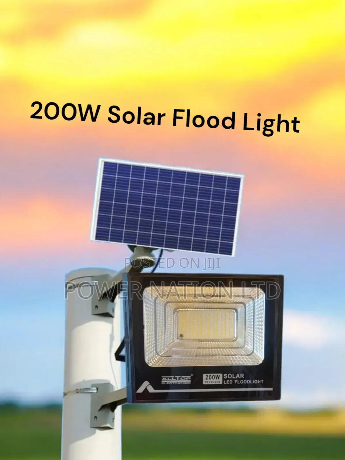 200w Alltop Solar Flood Light Moonlight
