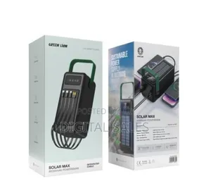 Green Lion 80000. Mah Solar Power Bank