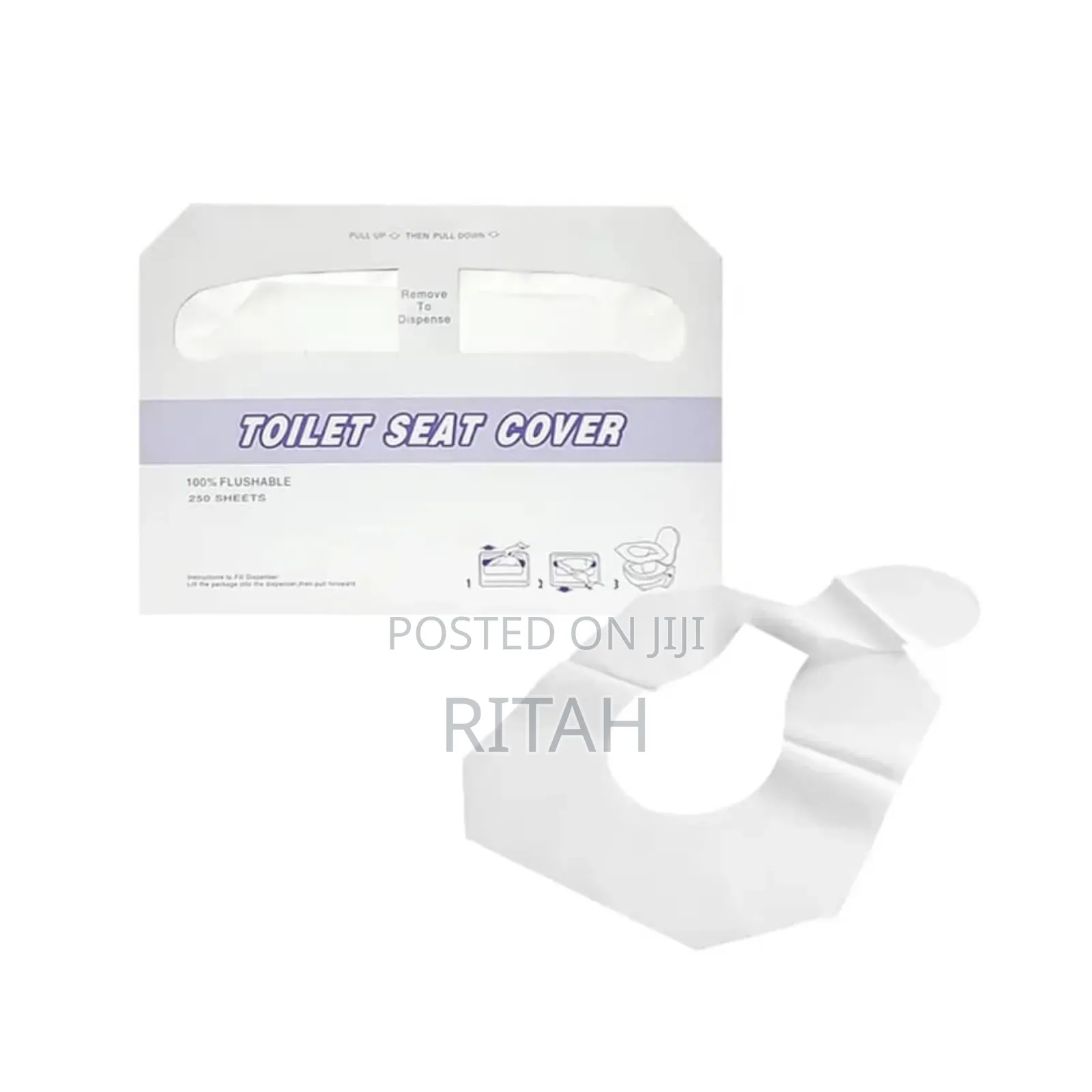 Disposable Toilet Seat Covers (120 Pieces in a Pack)