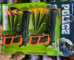 New Kids Military Blaster Pistol Toys - 2pcs