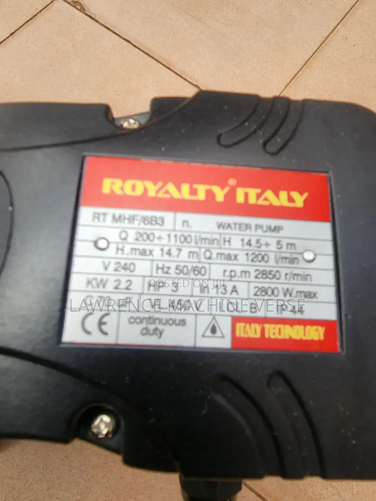 Surface Water Pump 3 Inch 3hp
