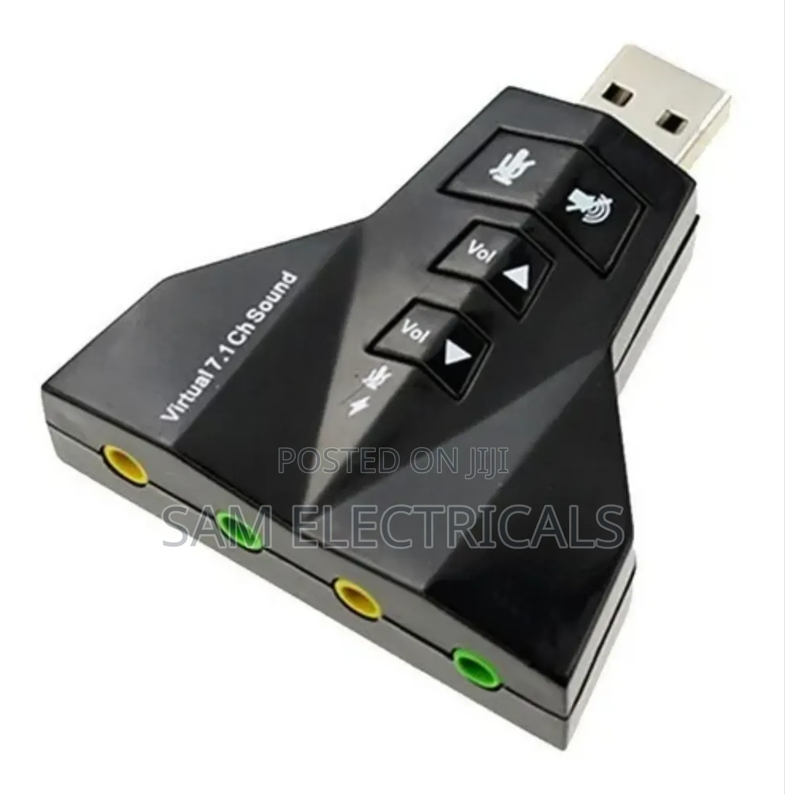 Virtual 7.1 Channel Usb Sound Card