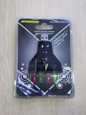 Virtual 7.1 Channel Usb Sound Card