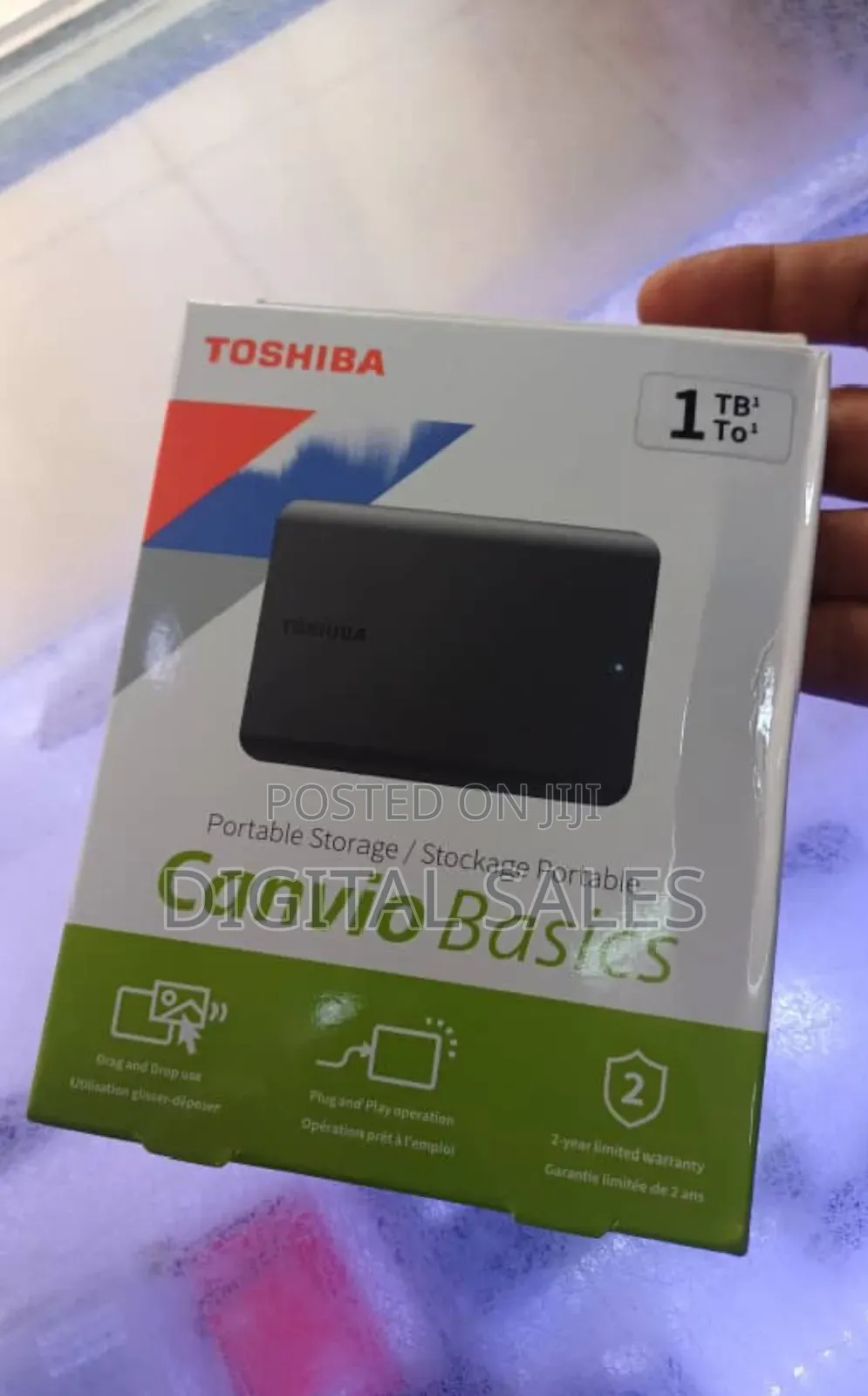 External Harddrive 2tb Toshiba