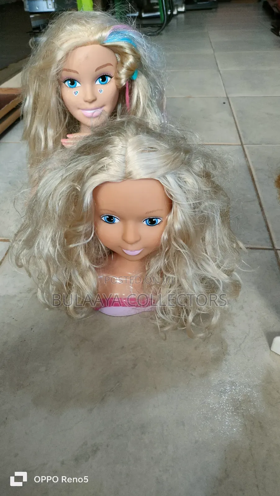 Uk Used Doll Hair Styling Heads