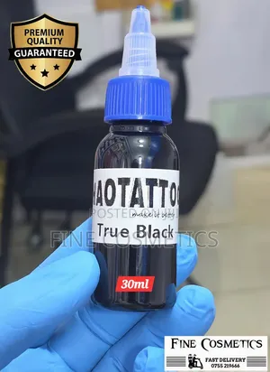 TBK | Triple Black Tattoo Ink | Microblading Pigment. 240ml