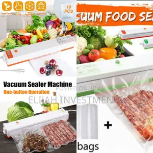 One Button Vacuum and Seal Machine