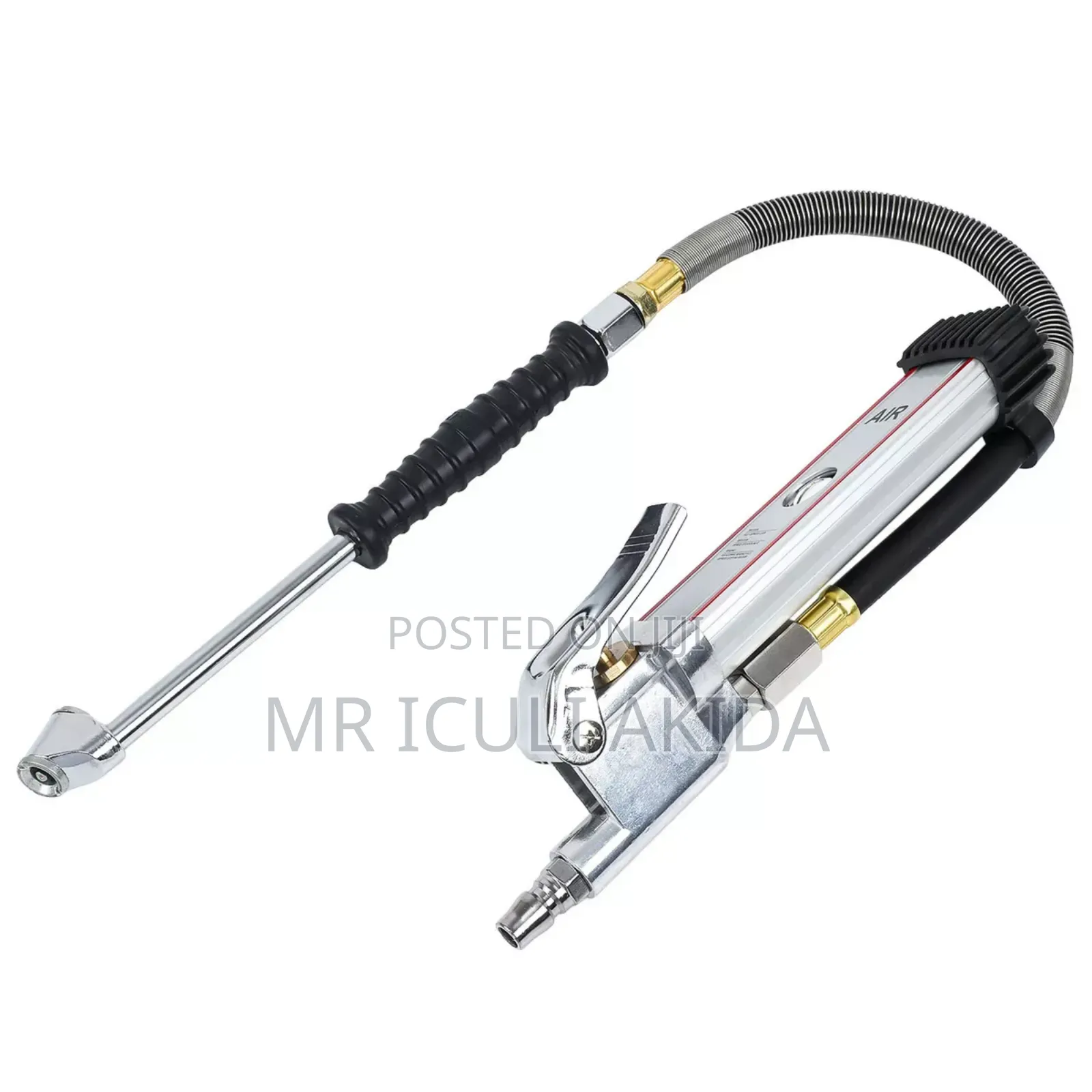 Profesional Garage Air Line Tire Inflator WTH Pressure Gauge
