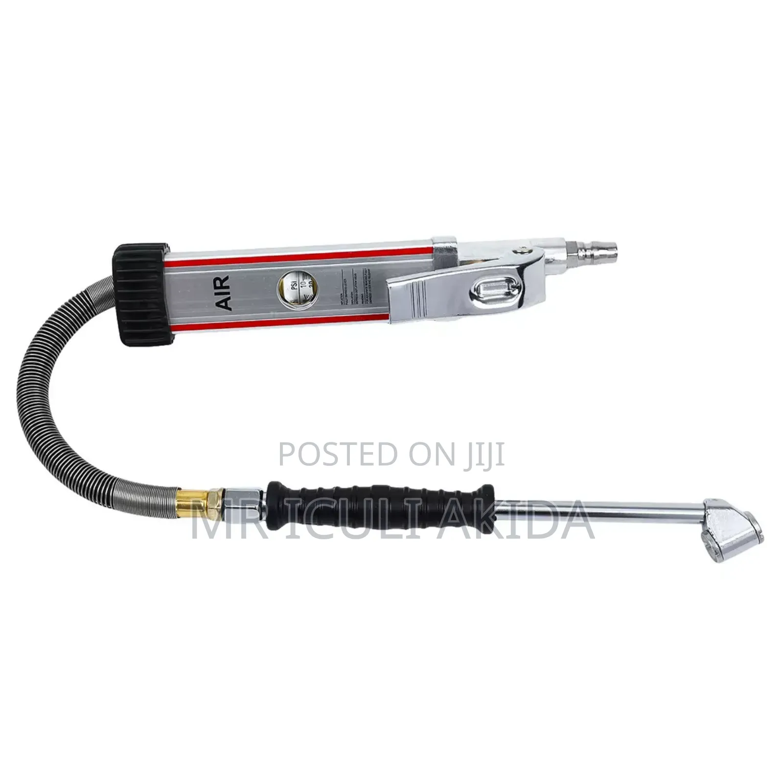 Profesional Garage Air Line Tire Inflator WTH Pressure Gauge