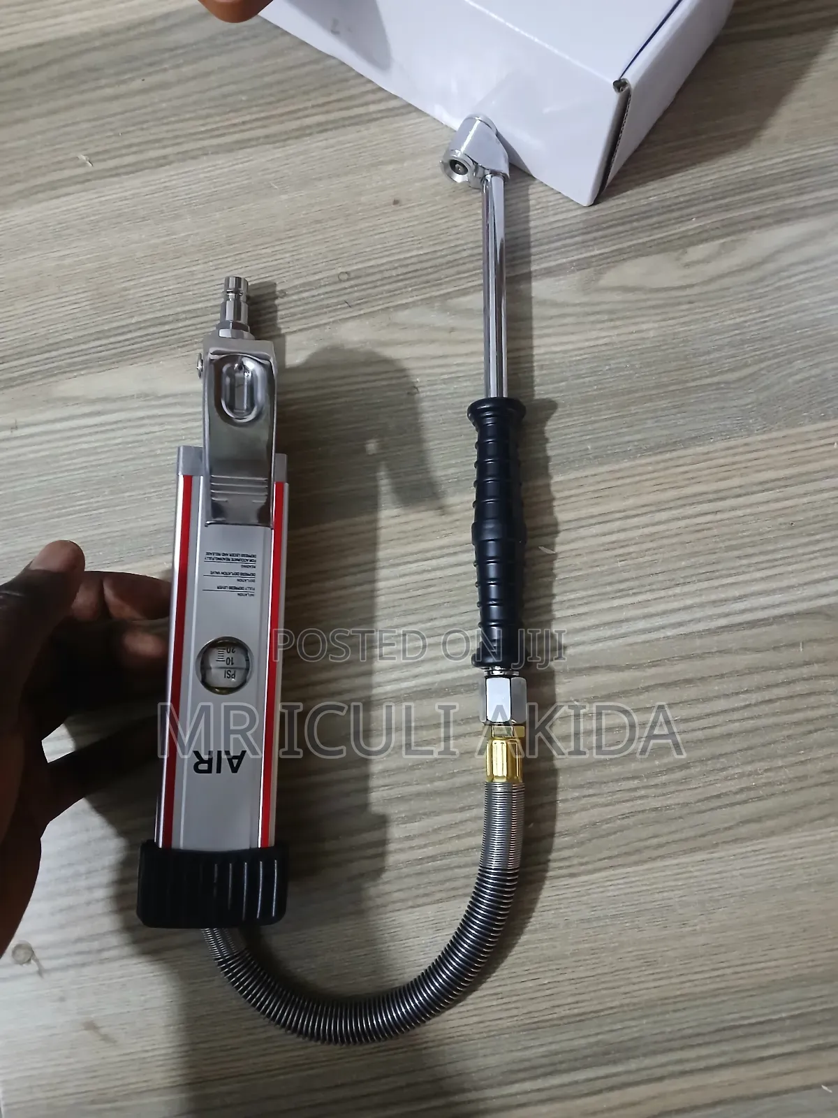 Tyre Inflator With Gauge Air Line Pressure Tester Tyre Pump