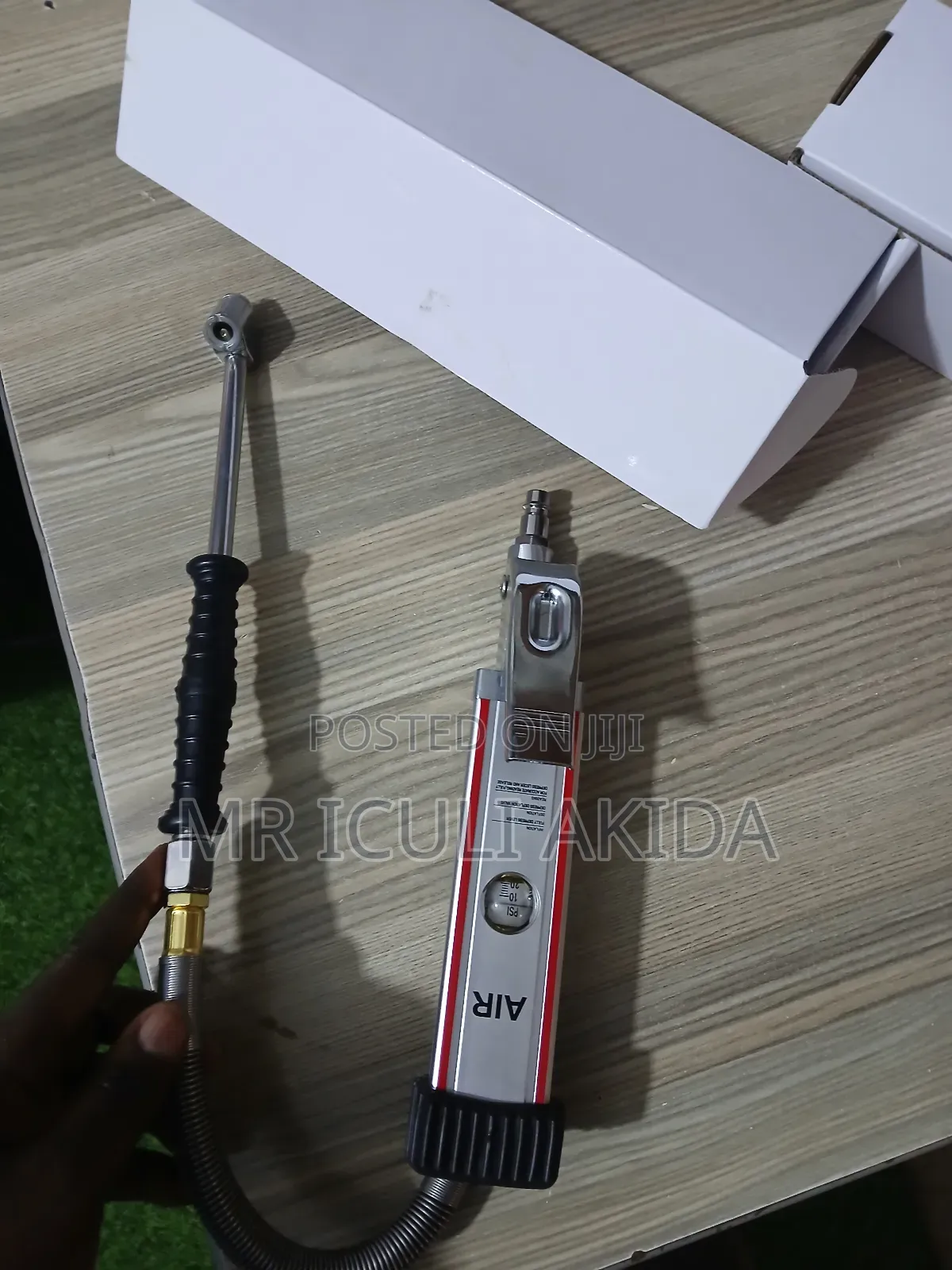 Tyre Inflator With Gauge Air Line Pressure Tester Tyre Pump