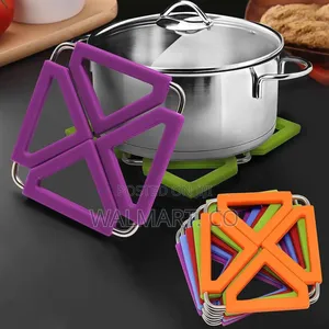 Silicone Trivet Mat Expandable Hot Pot Holder