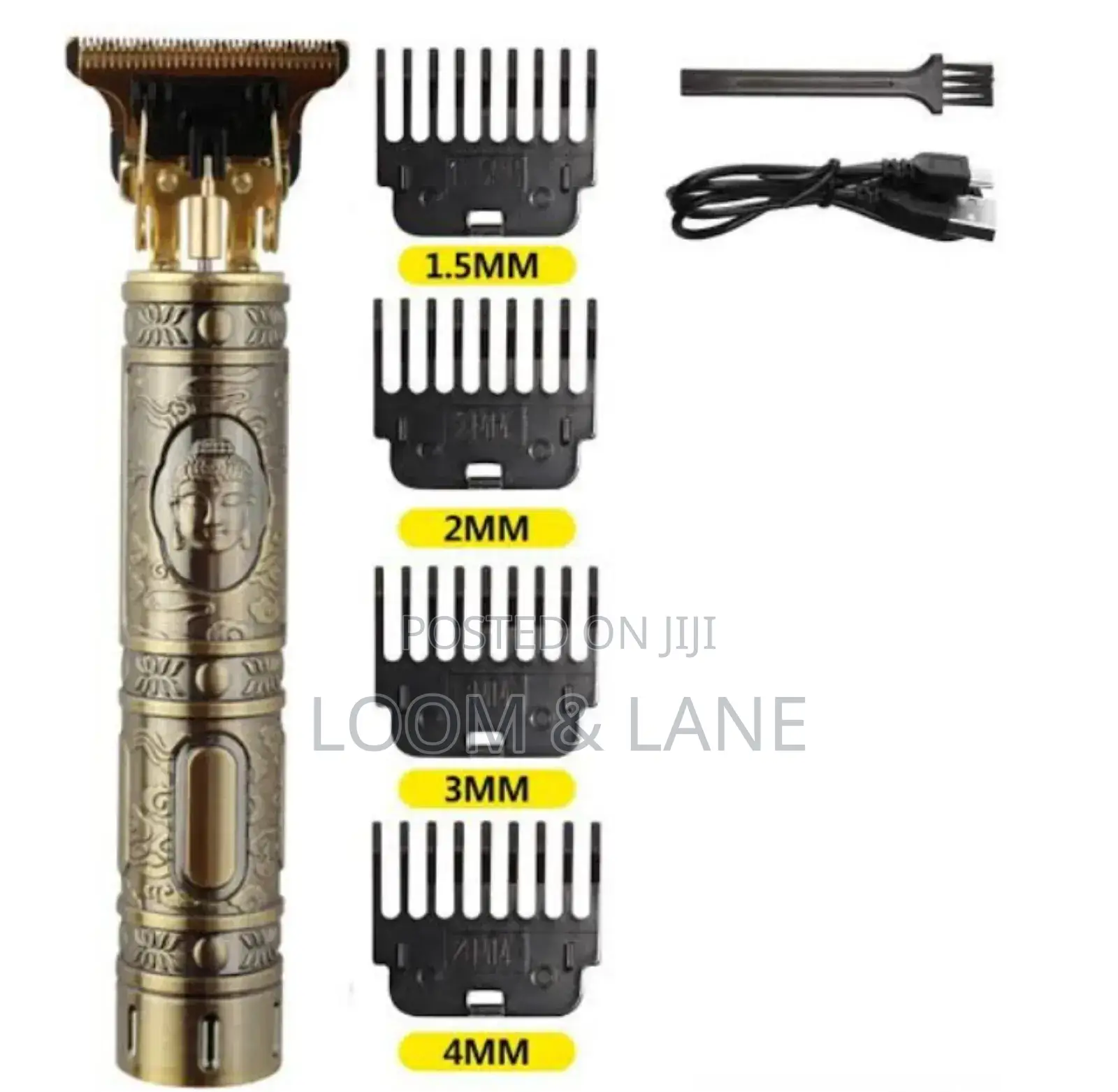 Gold Metal Electric Outliner Groomy Cordless Clipper