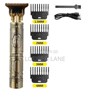 Gold Metal Electric Outliner Groomy Cordless Clipper
