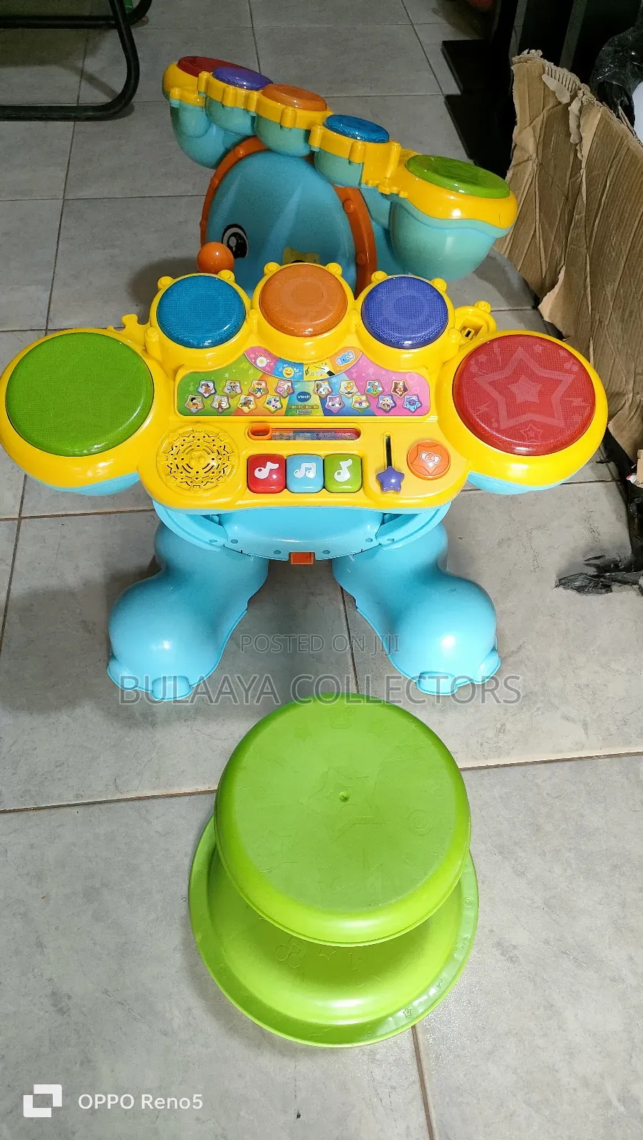 Uk Used Vtech Zoo Jamz Stompin' Fun Drums