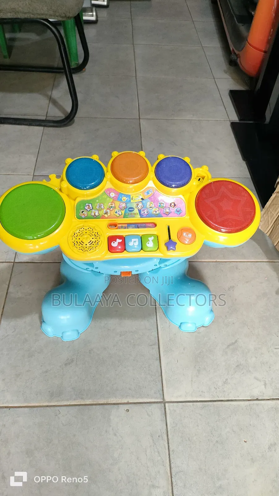 Uk Used Vtech Zoo Jamz Stompin' Fun Drums
