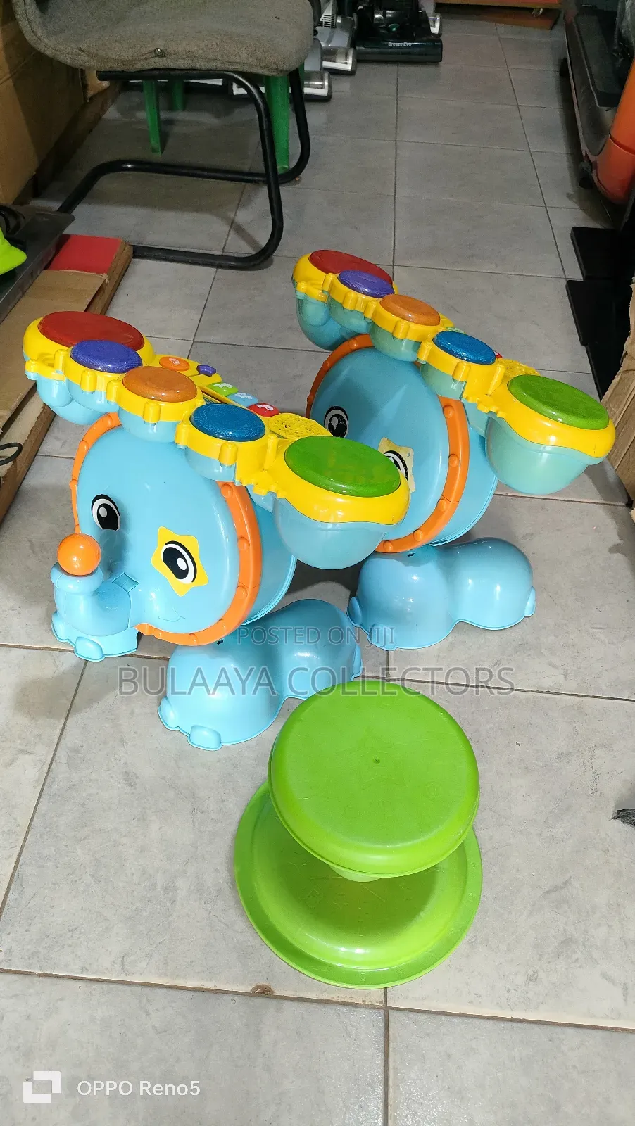 Uk Used Vtech Zoo Jamz Stompin' Fun Drums