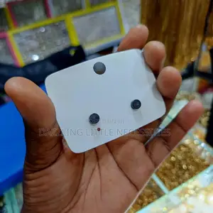 Cute Magnetic Earrings - Black (Small)