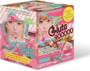 Nano Gluta 900000, Glutathione Powder, 20 Sactchets in a Box