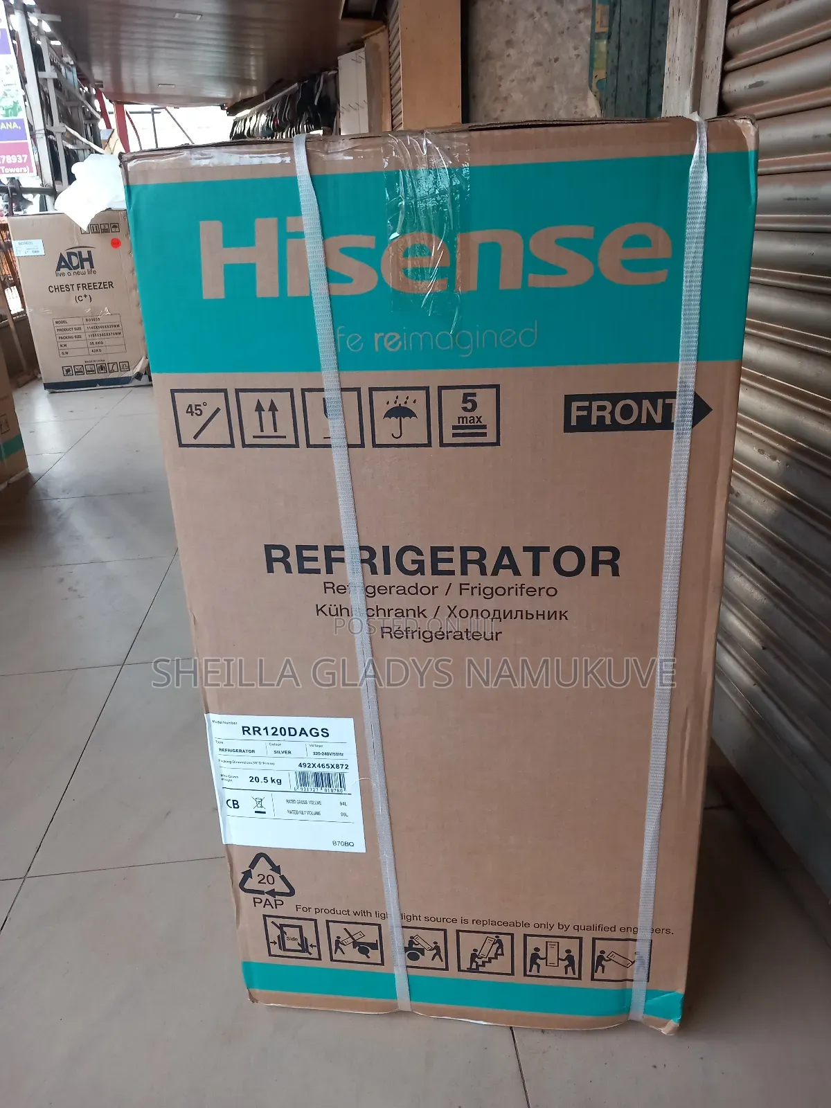 120 Liters Refrigerator