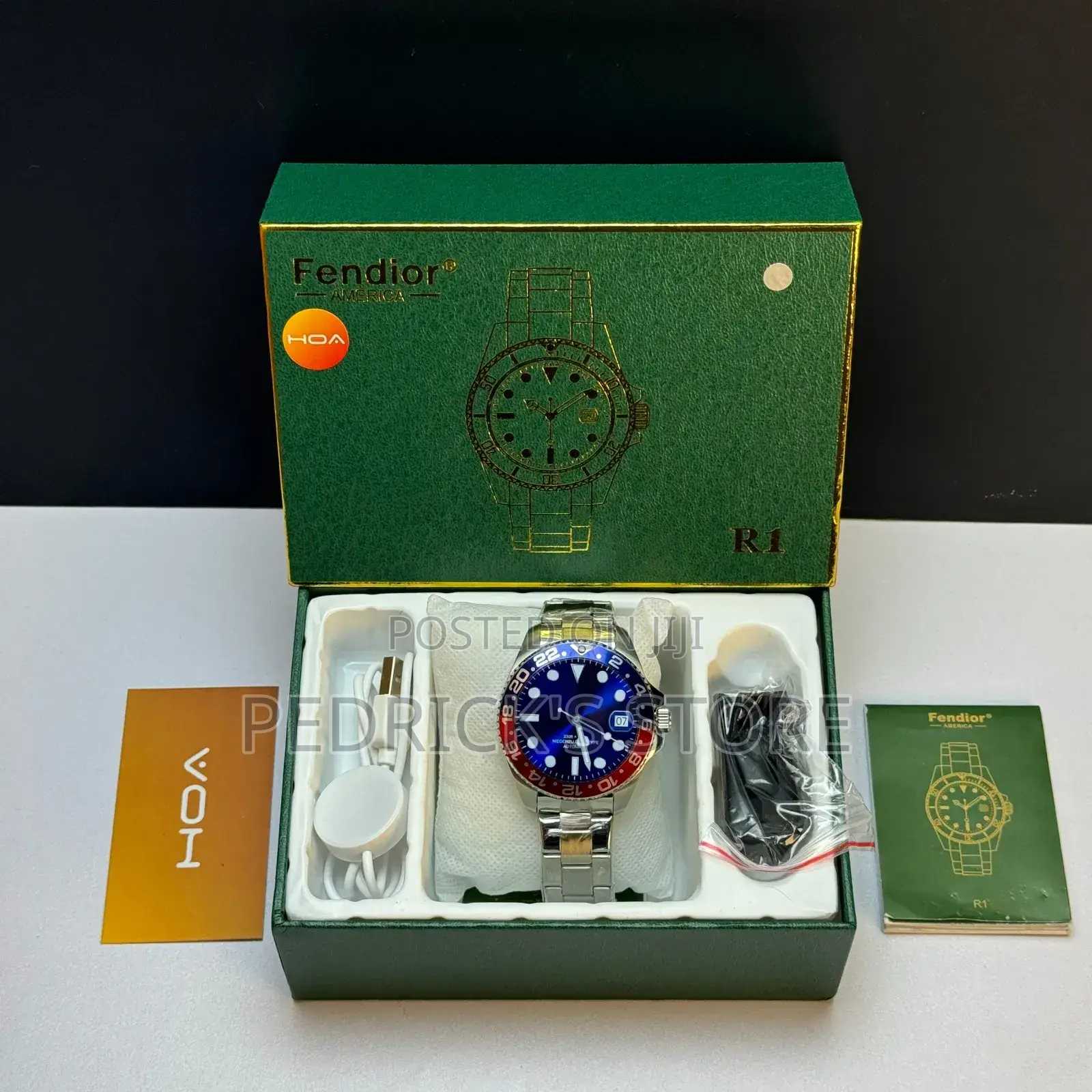 Brand New Luxury Gold Smart Watch Waterproof