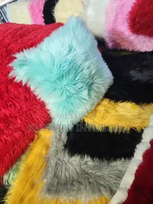 Fluffy Fibre Throw Cushions