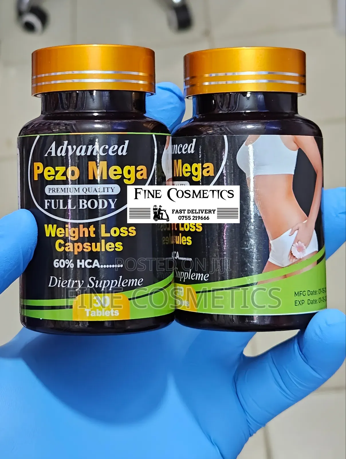 Pezo Mega Advanced Weight Loss Slimming Fat Burner Capsules
