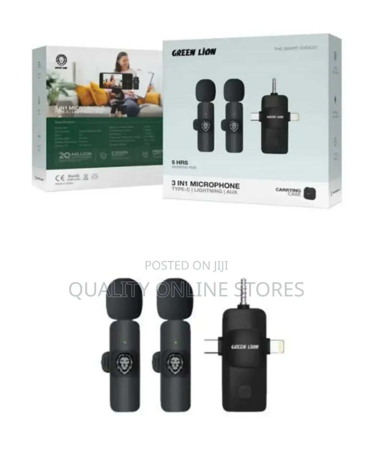 Green Lion Wireless Mic