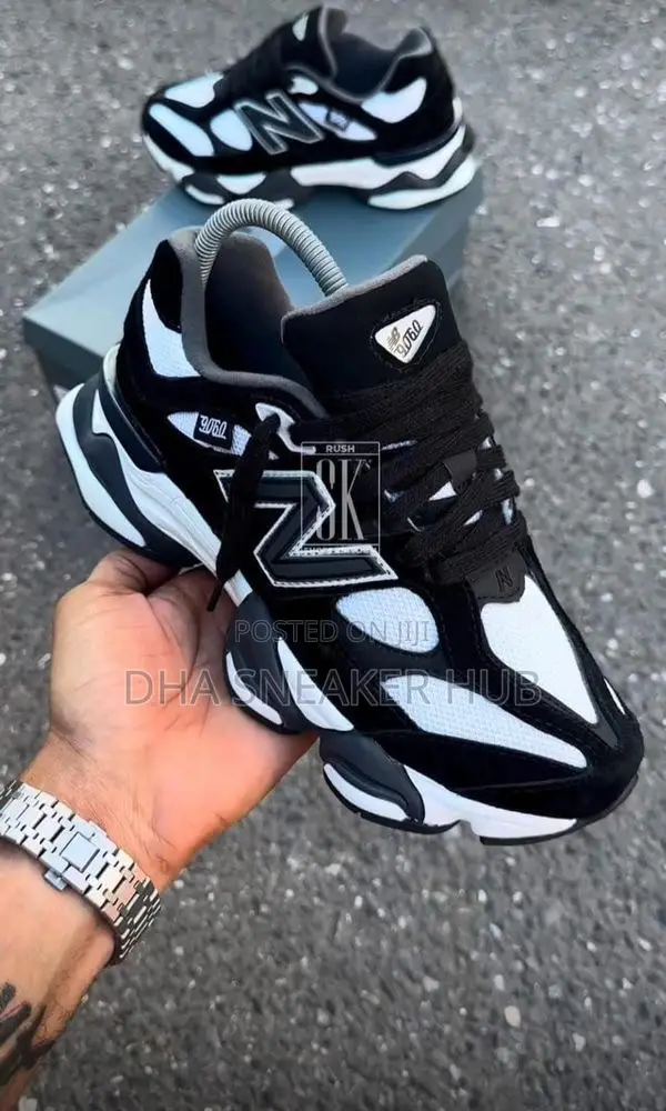 New Balance 9060 Black and White