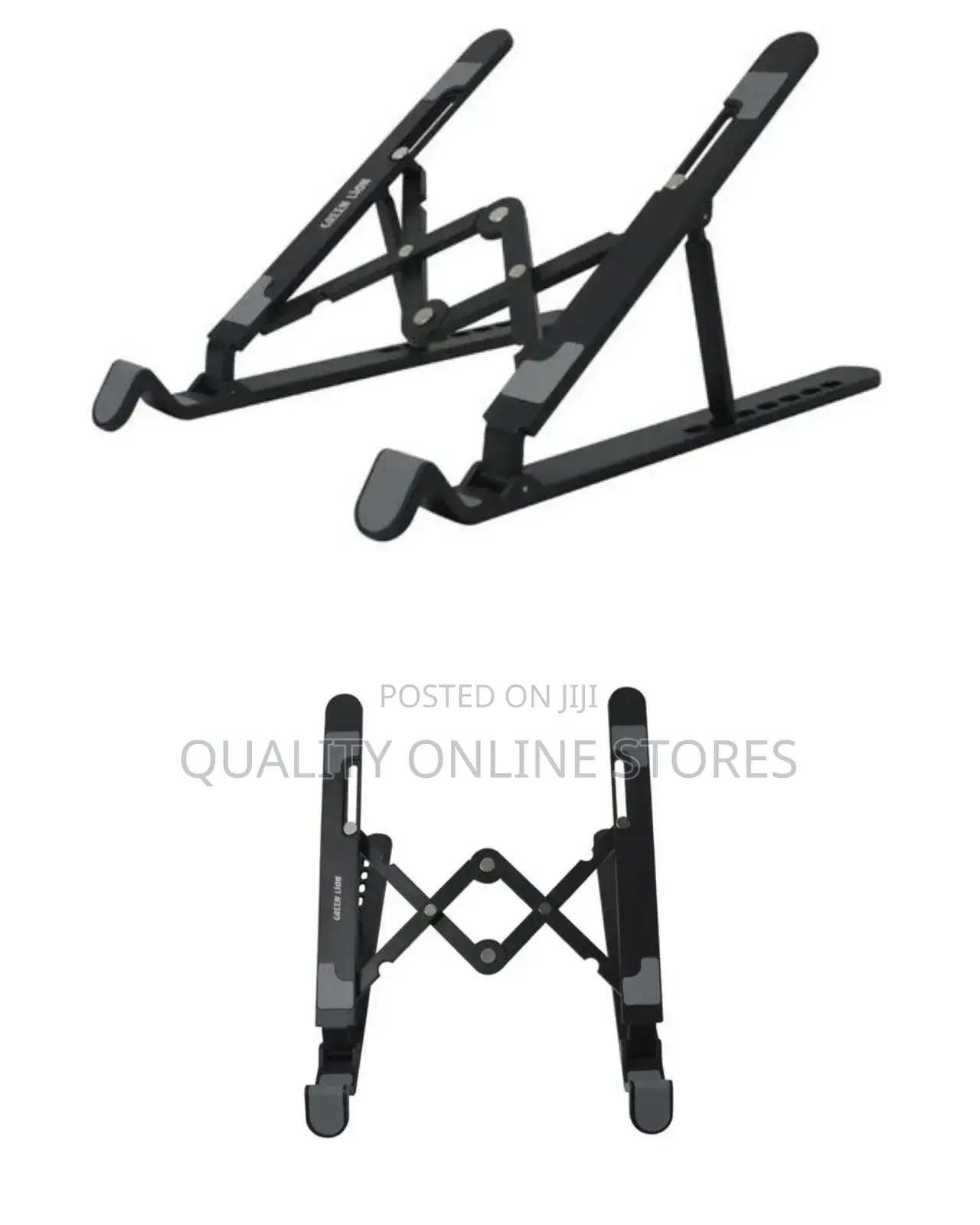 Foldable Green Lion Laptop Stand