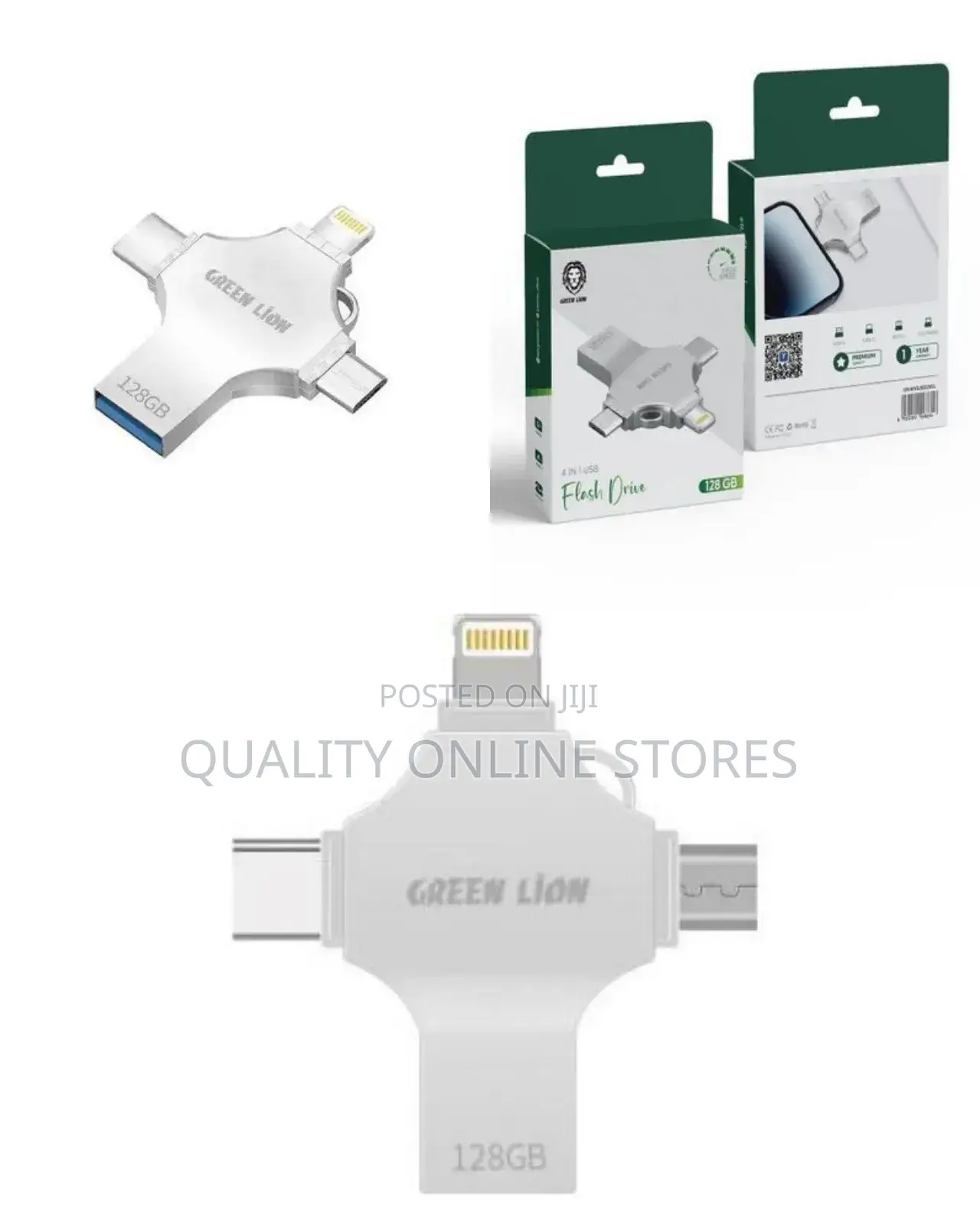 Brand Green Lion Flash Drive