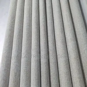 Cream Leafy Curtain Design Per Metre