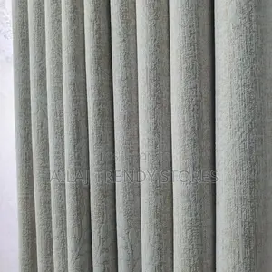 Cream Leafy Curtain Design Per Metre