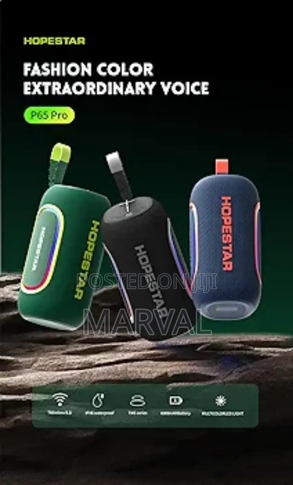 P65 Pportable Hopestar Sport Bluetooth Speaker