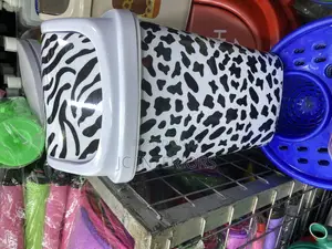 Animal Print Dust Bin