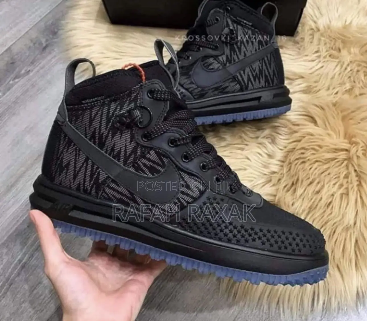 Men’S Classic Nike Lunar Air Force 1 High Sneakers