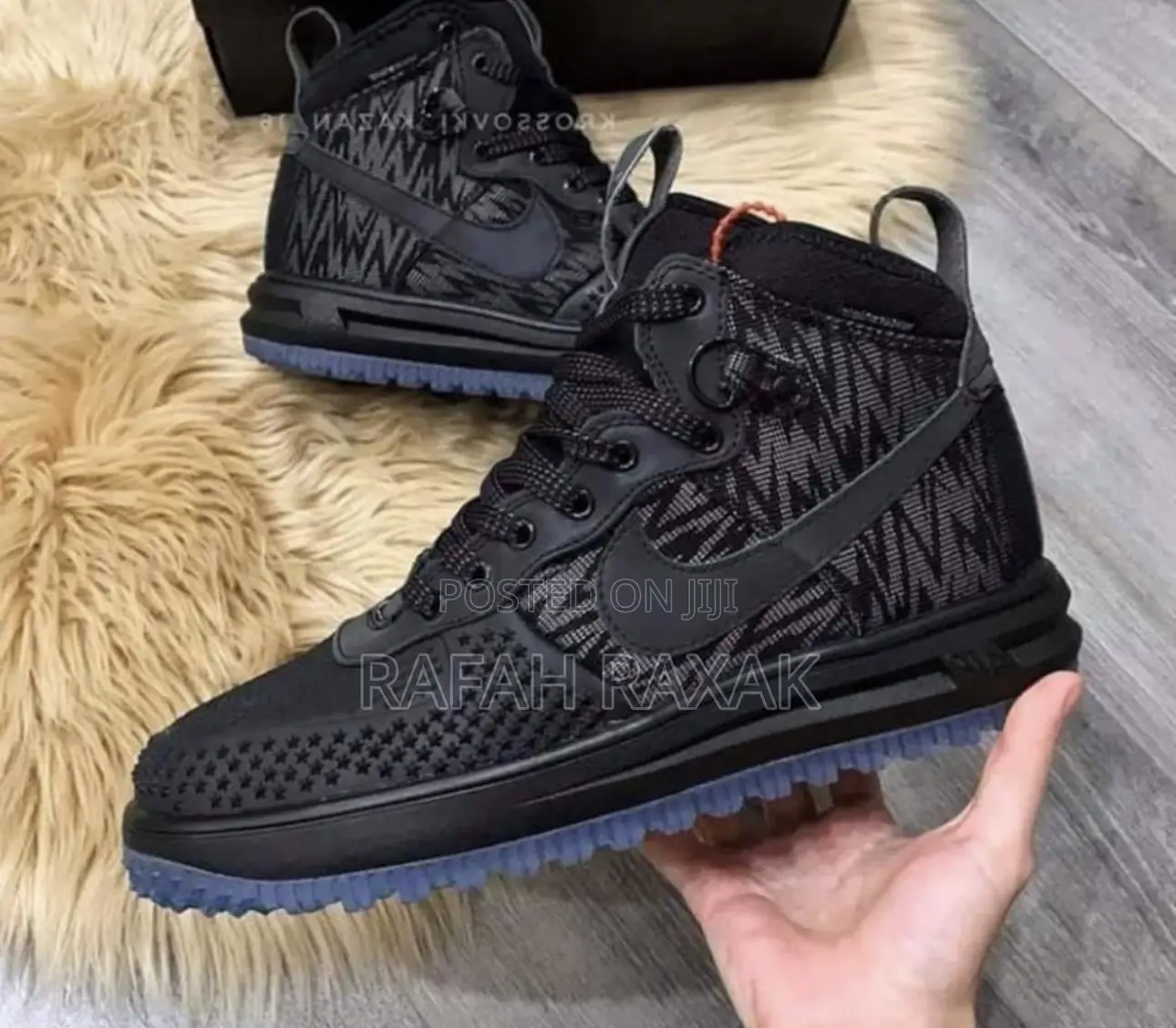 Men’S Classic Nike Lunar Air Force 1 High Sneakers