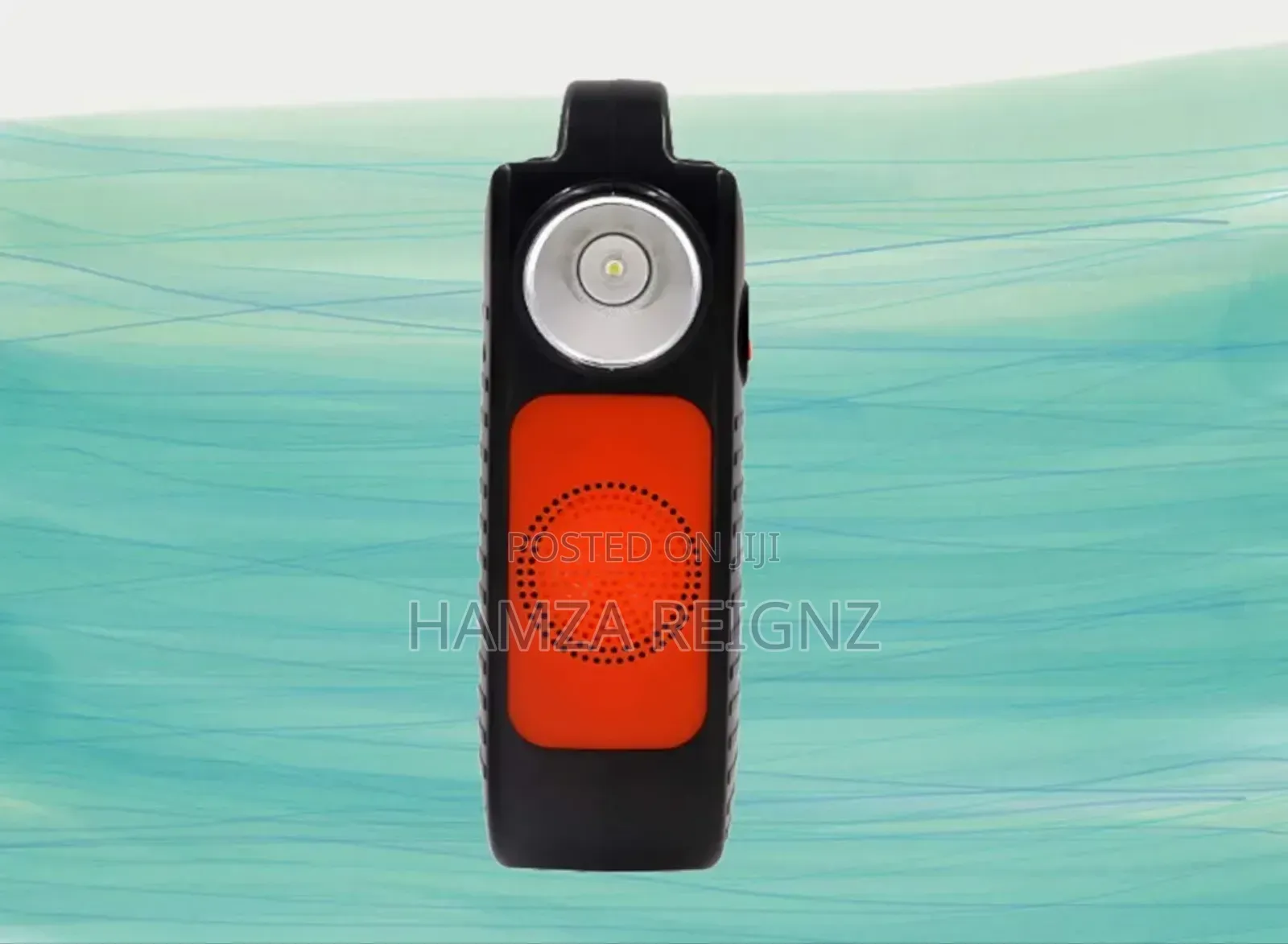 Solar Portable Power Emergency Flashlight Radio Usb Speaker