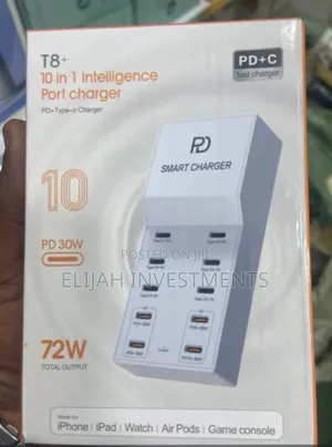 T8 Plus 10in1 Intelligent Port Charger