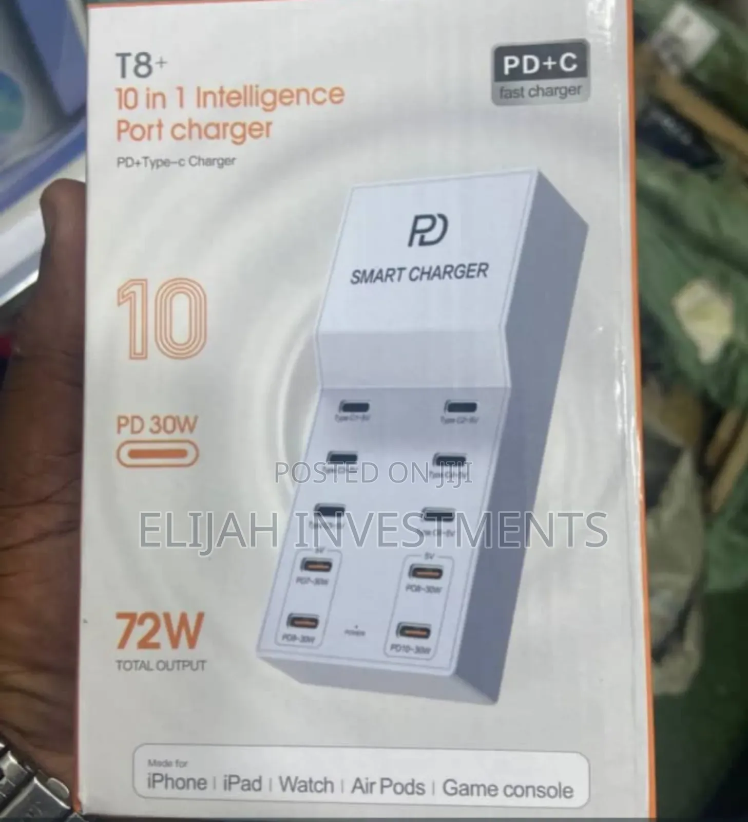 T8 Plus 10in1 Intelligent Port Charger