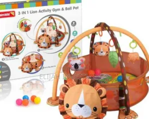 Photo - 3in1 Lion Baby Activity Gym and Ball Pot