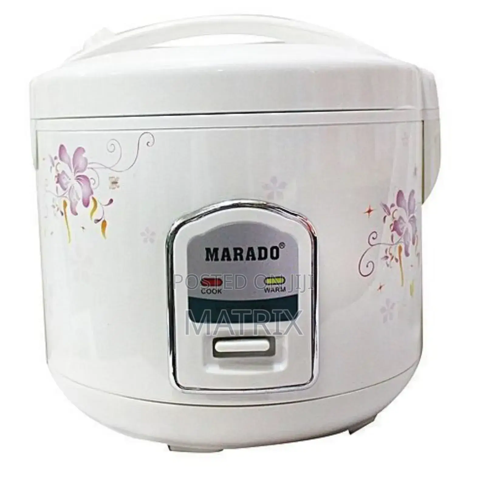4l Marado Electric Rice Cooker With Steaming Feature